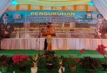 Sejarah Singkat Berdirinya Polsubsektor Tomoni Timur menjadi Polsek