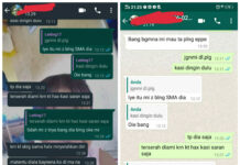 Kasus Pelarian Gadis di Bone Berbuntut Panjang ? Percakapan Diduga Oknum Polisi Beredar