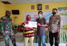 Pemdes Beringin Jaya Salurkan BLT-DD Tahap Pertama