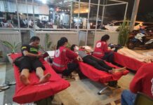 Peringati HUT Lutim ke-18, KNPI Lakukan Aksi Kemanusiaan Donor Darah