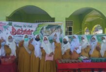 Wujud Syiar Islam di Bulan Suci Ramadhan, Majelis Taklim Khaerunnisa’ Gelar Bazar Ramadhan