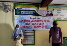 Pemdes Benteng Salurkan BLT DD Tahap II