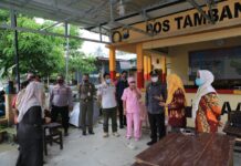 Bupati dan Forkopimda Pantau Empat Pos Penyekatan Kendaraan di Luwu Timur