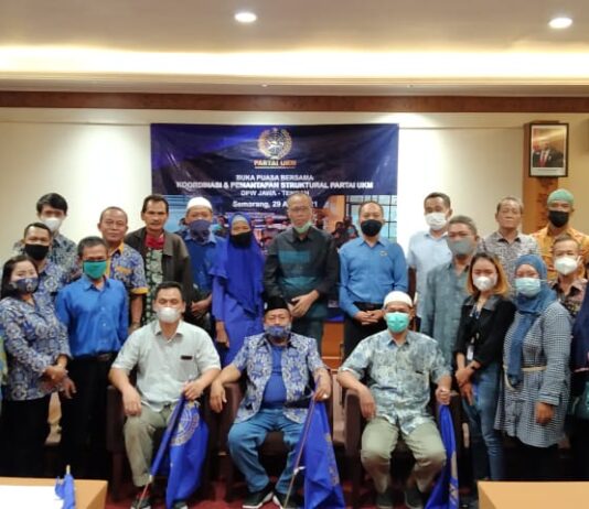 DPW Partai UKM Jawa Tengah Rakor dan Buka Puasa Bersama dengan DPD-DPD Kabupaten/Kota