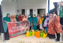 Wujud Peduli di Bulan Ramadhan, DWP dan PKK Luwu Utara Lakukan Baksos