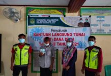 Pemdes Benteng Salurkan BLT-DD Tahap ke Tiga