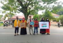 Peduli Palestina, AMM dan Tapak Suci Luwu Utara Gelar Aksi Galang Dana