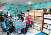 Tim Penilai Lomba Perpustakaan Sekolah Sambangi SMAN 4 Lutim