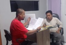 LSM Gempar Sambangi Kantor PT. Karya Panca Telekomunikasi