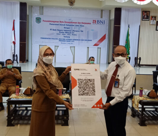 Jalin Kerjasama Dengan BNI Dalam Menerapkan Smart City, Ini Harapan Bupati Luwu Utara