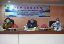 Ceramahi Peserta Latsar Prajabatan, Bupati minta CPNS Bekerja Tulus
