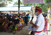 Hadiri Upacara Ngaben Massal di Karambua, Budiman Ingatkan Pentingnya Merawat Kebersamaan