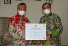 Bangun Kerjasama Pengelolaan Keuangan Kakanwil DJPb dan Bupati Tandatangani MoU