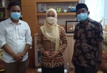 Lama Fakum, Plt. Ketua APDESI Luwu Utara Temui Bupati