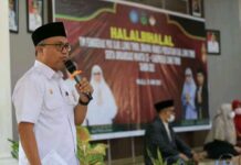 Halal Bi Halal PKK, Bupati Budiman : Jaga Silaturahmi Sesama Organisasi Wanita