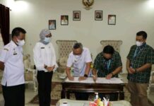 Teken MoU, PT. Pegadaian Palopo Dukung Program RTH Luwu Timur