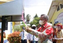 Bupati Budiman Launching Aplikasi Inovasi Presensi SMPN 3 Angkona