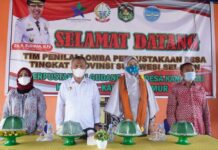 Perpustakaan Desa Kanawatu Disambangi Tim Penilai Provinsi Sulsel