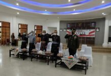 Dipimpin Presiden Jokowi, Pemkab Lutim Ikuti Upacara Hari Lahir Pancasila Secara Virtual