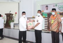 Luwu Timur Kafilah Pertama Diterima Panitia STQH XXXII Tk. Prov Sulsel