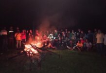 Babinsa dan Bhabinkamtibmas Desa Sassa Hadiri Kegiatan LDK Remanurwasa Akt ke VI