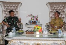 Bupati Budiman Sambut Kunker Pangdam XIV/Hasanuddin di Luwu Timur