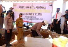 Kapolda Sulsel Letakkan Batu Pertama dan Peresmian Rusun Polres Luwu Timur