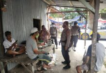 Kapolsek Wotu Pimpin Operasi Premanisme di Wilayahnya