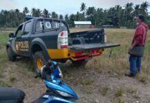Polsek Malili Datangi TKP Judi Sabung Ayam