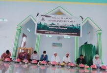 Pemuda Sumbernyiur Adakan Halal Bi Halal di Masjid Babul Khair