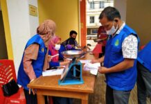 Disdagkop-UKM Lutim Lakukan Pendataan dan Pelayanan Tera Ulang UTTP