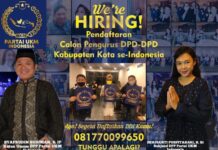 Partai UKM Indonesia Buka Pendaftaran Pengurus Kecamatan se-Indonesia