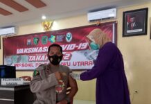 Kasi Dokkes Polres Luwu Utara : Urus SIM dan SKCK Wajib Lampirkan Kartu Vaksin Covid