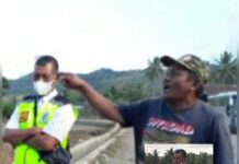 Tripika Kecamatan Bengo Tinjau Proyek Jalan Nasional Yang Bermasalah Dengan Warga Desa Liliriawang