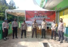 Vaksinasi Massal Dalam Rangka HUT Bhayangkara ke 75 di Puskesmas Mangkutana