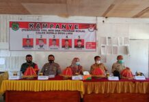 Camat Baebunta Selatan Hadiri Pemaparan Visi – Misi dan ProKer Cakades Lara