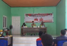 Hadiri Pemaparan Visi dan Misi Cakades, Adjie Saputra : Saya Harap Cakades Dapat Meningkatkan Taraf Hidup Masyarakat