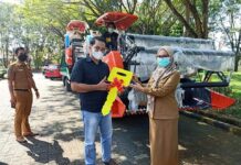 Bersumber Dari APBD dan APBN, Bupati Luwu Utara Serahkan Bantuan Alsintan ke Sejumlah Poktan