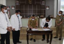Program Kelas Jauh, Bupati Luwu Timur Teken MoU dengan Unanda