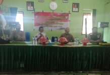 Penyuluhan Harkamtibmas oleh Sat Binmas Polres Luwu Timur di Lumbewe