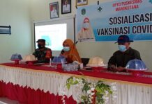 Puskesmas Mangkutana Sosialisasi Vaksinasi Covid 19 di Sindu Agung
