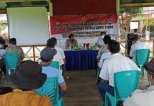 Sat Binmas Polres Luwu Timur Gelar Penyuluhan Bahaya Narkoba di Desa Maleku