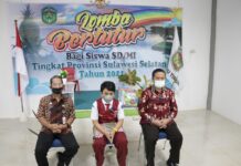 Bupati dan Bunda Baca Lutim Doakan Andi Jo Juara 1 Lomba Bertutur