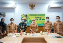 Bupati Luwu Utara Presentasi Inovasi Getar Dilan Dihadapan TPI KIPP Kementrian PANRB