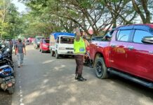 Jelang Perayaan Idul Adha, Polsek Bengo Tertibkan Arus Lalulintas Pasar Bengo