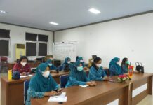 TP PKK dan Pokja Bunda Paud Lutim Ikuti Webinar “Edukasi Stimulasi dan Skrining Perkembangan Anak“ Secara Virtual