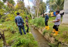 Ini Harapan Wakil Bupati Luwu Utara Saat Tinjau Kondisi Saluran Pembuangan Untuk Cegah Luapan Air