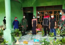Dua Warganya Positif Covid19, Kades Samaenre Salurkan Bantuan