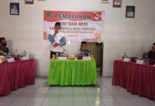 Maju Pilkades 2021 di Desa Tandung, Ini Visi – Misi dan Program Kerja Cakades Nomor Urut 1 Sabarudding