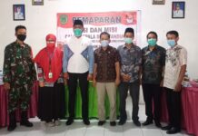 Hadiri Pemaparan Visi dan Misi Cakades Tandung, Plt.Camat Malangke Berharap Pilkades Berjalan Damai